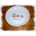 assiette "les oursons"