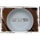 Assiette " Chien et chat..."
