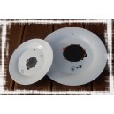 Assiette "Miro" globe